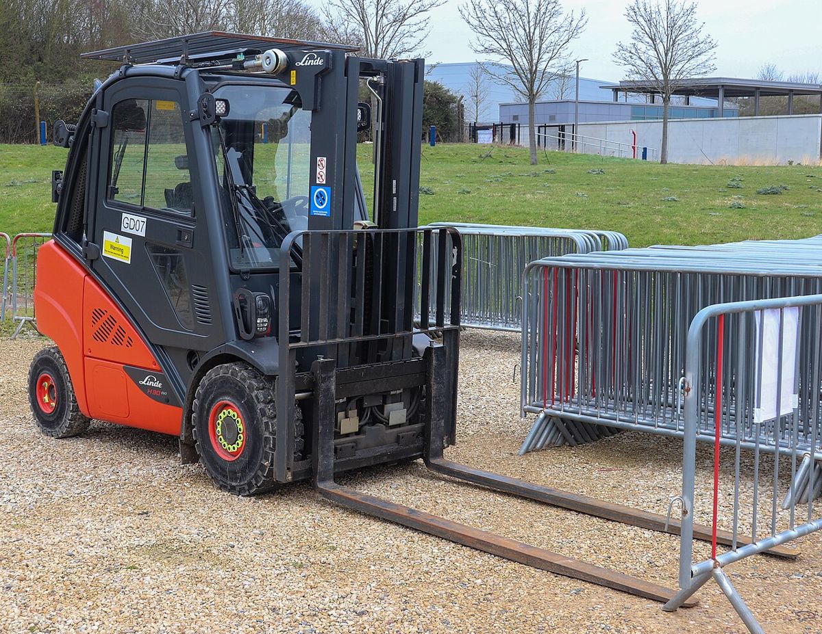 Linde H30D EVO dizel forklift önden